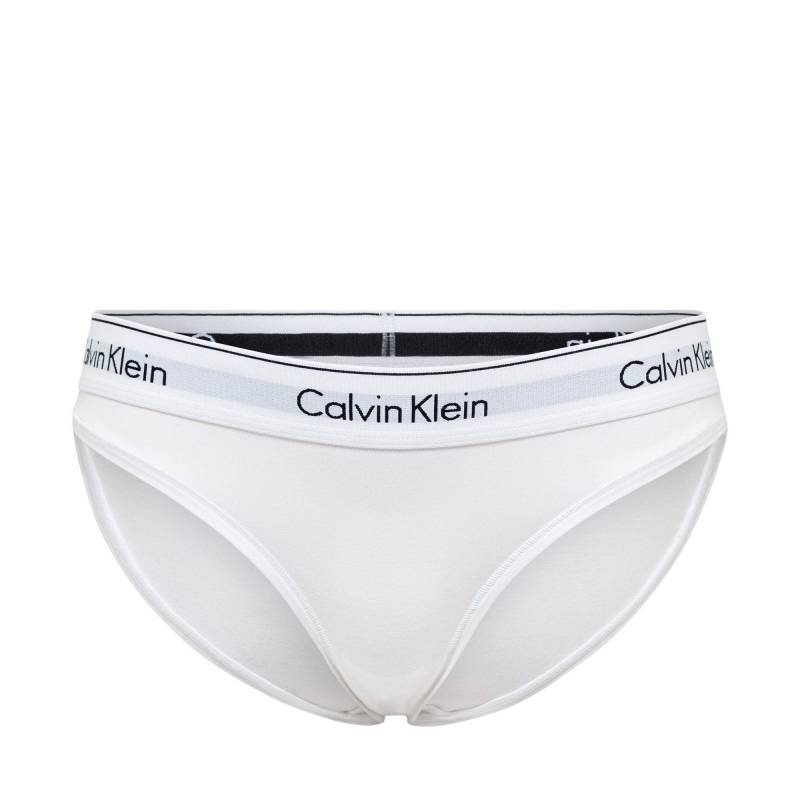 Calvin Klein - Slip,Baumwolle, für Damen, Weiss, Größe L von Calvin Klein