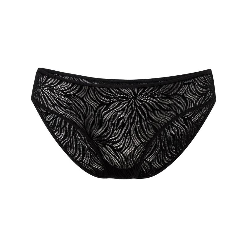 Slip Mit Spitze Damen Black L von Calvin Klein