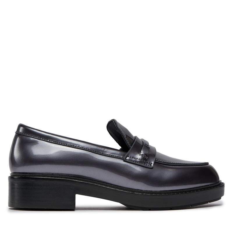 Slipper Calvin Klein Rubber Sole Loafer W/Hw - Pearl HW0HW02002 Schwarz von Calvin Klein