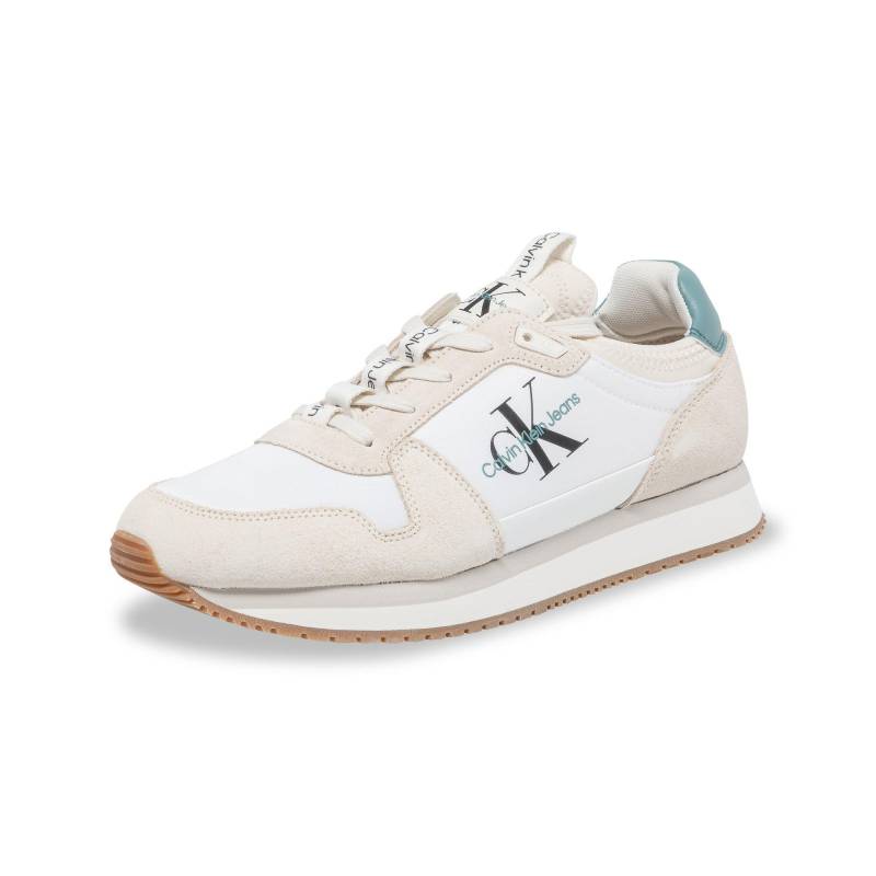 Calvin Klein - Sneakers, Low Top, für Herren, Beige, Größe 40 von Calvin Klein