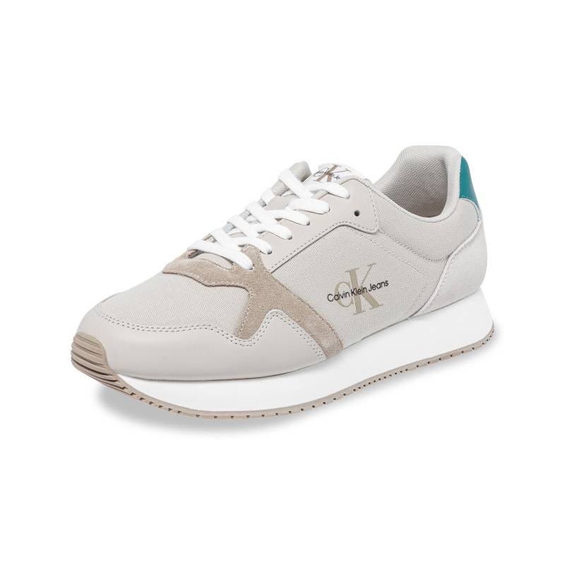 Calvin Klein - Sneakers, Low Top, für Herren, Beige, Größe 43 von Calvin Klein