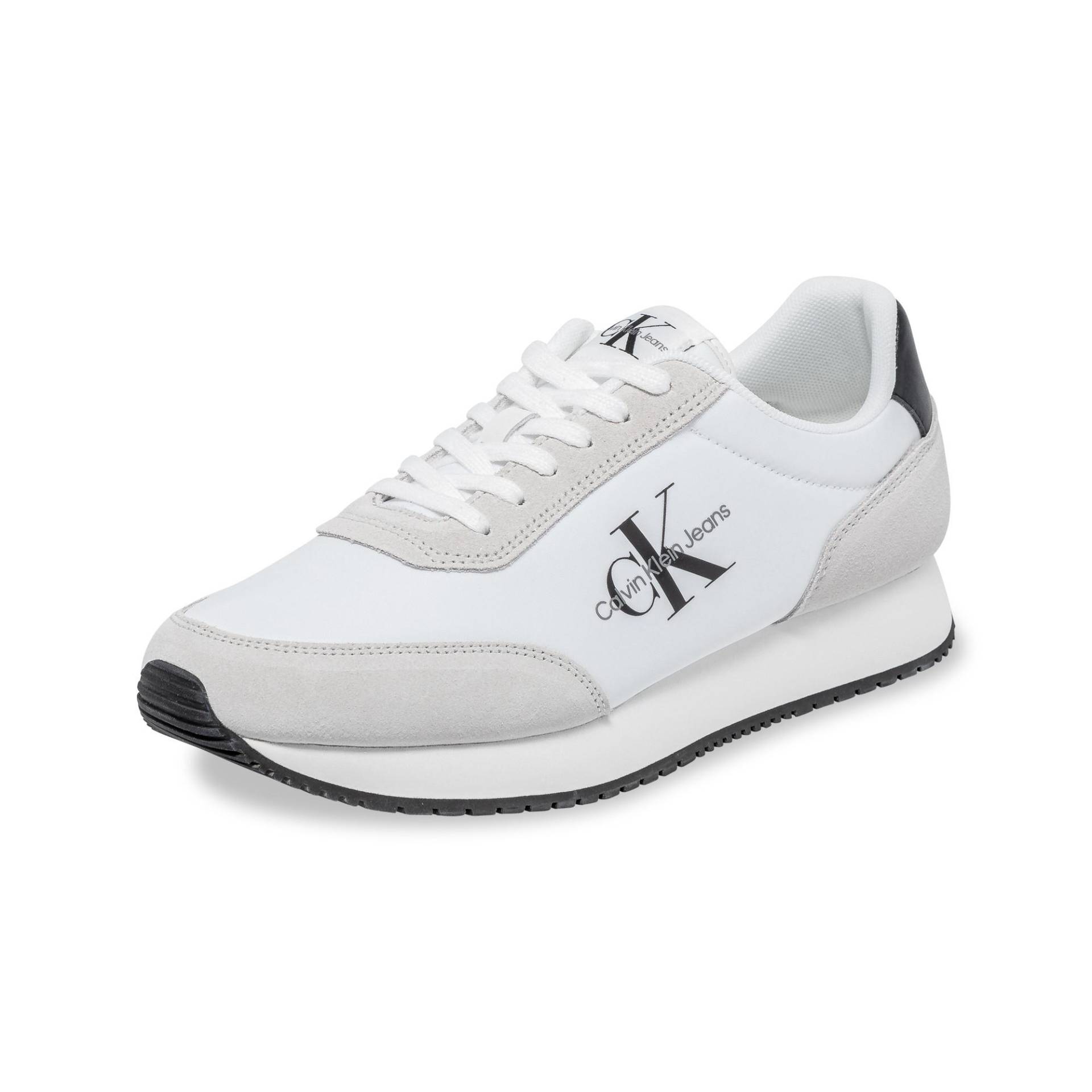 Sneakers, Low Top Herren Weiss 40 von Calvin Klein