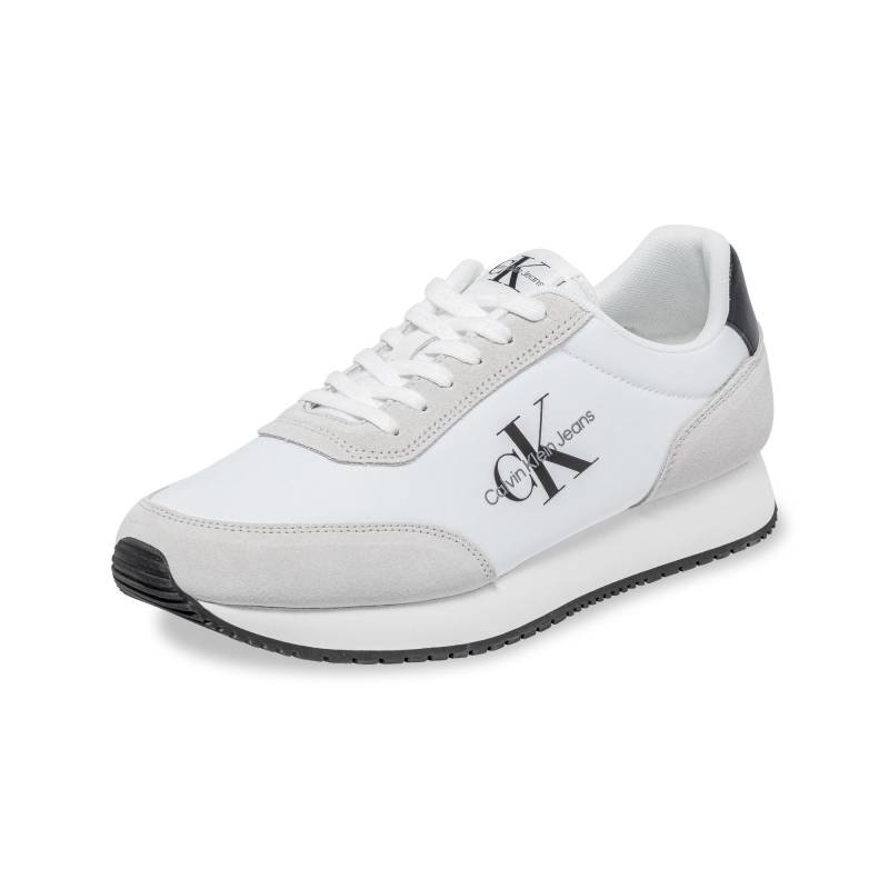 Sneakers, Low Top Herren Weiss 42 von Calvin Klein