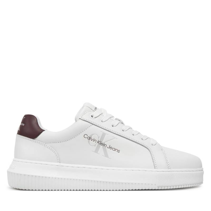 Sneakers Calvin Klein Chunky Cupsole Monologo YM0YM00681 Weiß von Calvin Klein