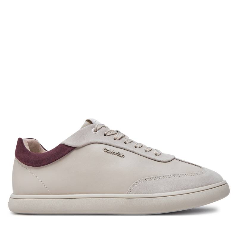 Sneakers Calvin Klein Cupsole Lace Up - Lth Sue Mix HW0HW02435 Beige von Calvin Klein