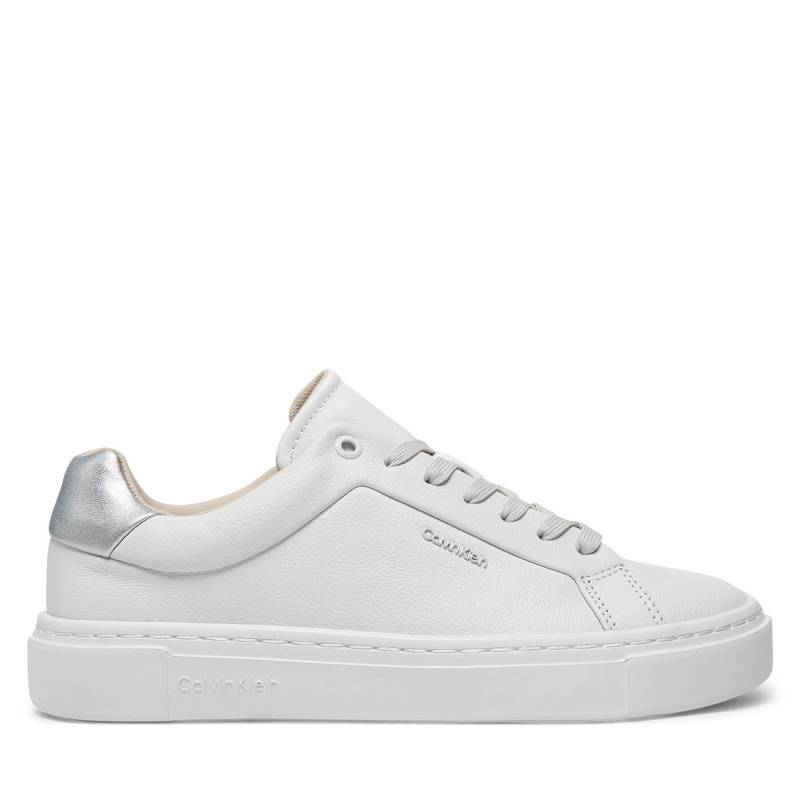 Sneakers Calvin Klein Cupsole Lace Up W/Ml HW0HW02288 Weiß von Calvin Klein