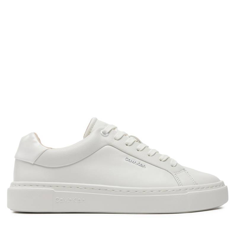 Sneakers Calvin Klein Cupsole Lace Up W/Ml Lth HW0HW02119 Weiß von Calvin Klein