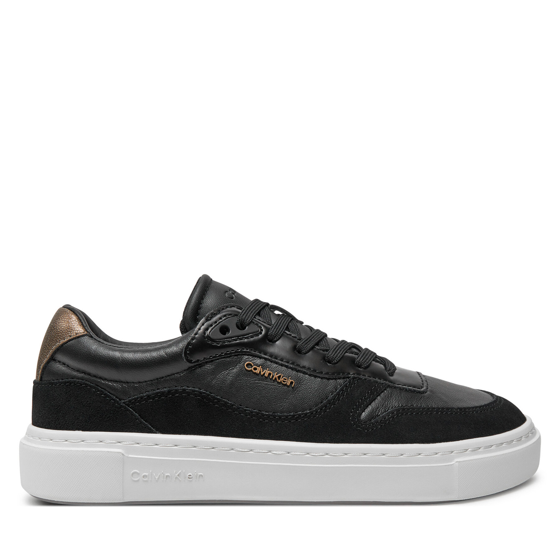 Sneakers Calvin Klein Cupsole Lace Up W/Ml Mix M HW0HW02114 Schwarz von Calvin Klein