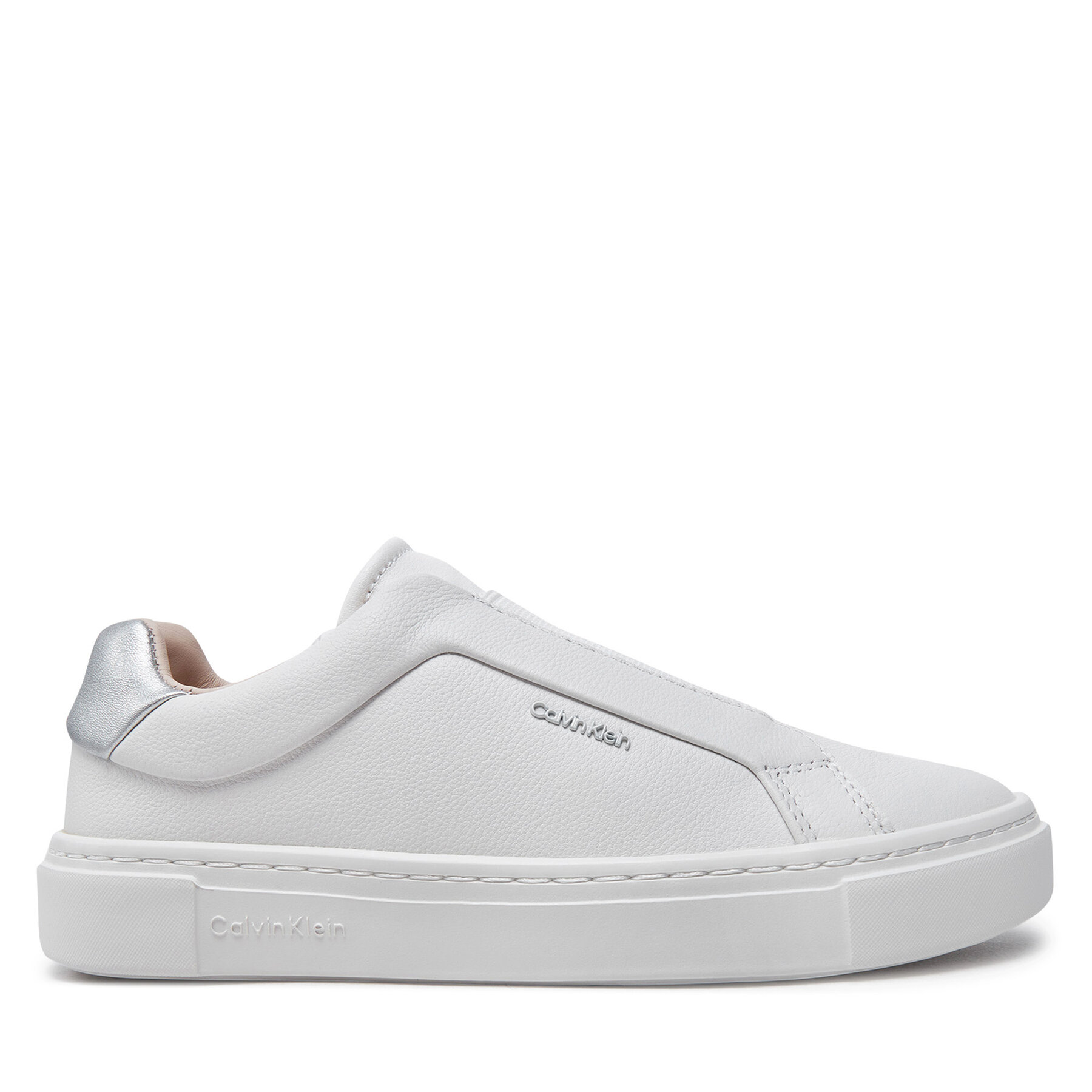 Sneakers Calvin Klein Cupsole Slip On W/Ml HW0HW02289 Weiß von Calvin Klein