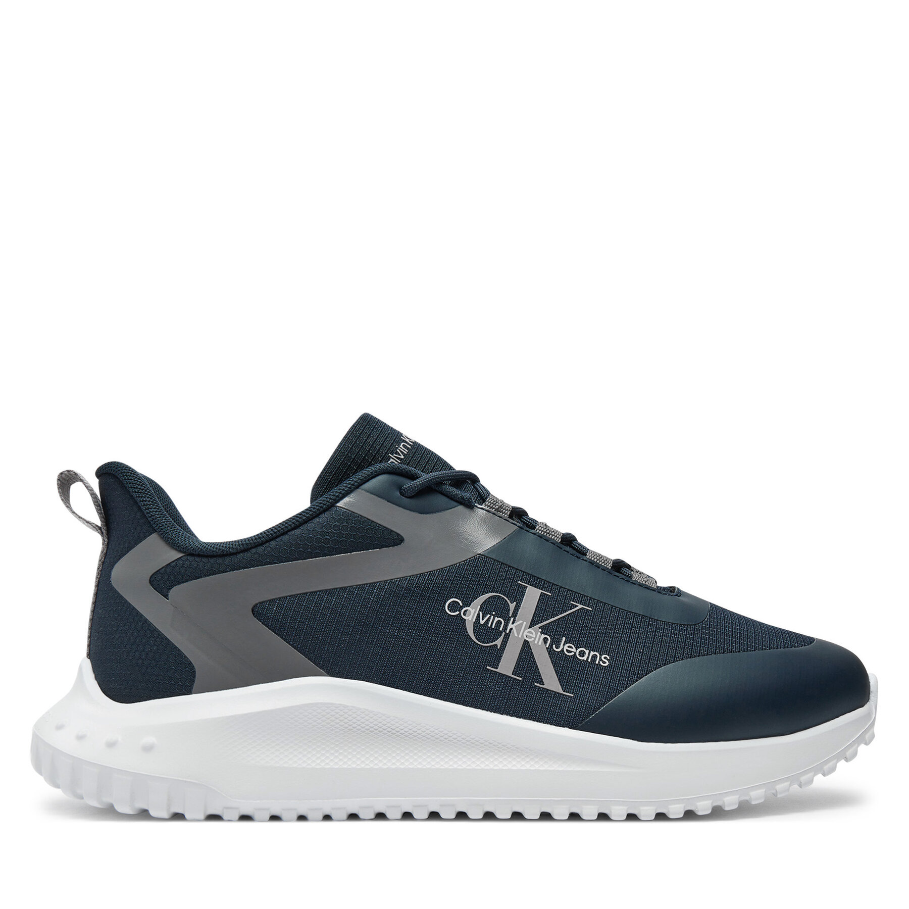 Sneakers Calvin Klein Eva Runner Low Lace Ml Mix YM0YM00968 Dunkelblau von Calvin Klein