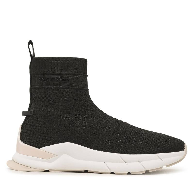 Sneakers Calvin Klein Knit Sock Boot HW0HW01539 Schwarz von Calvin Klein