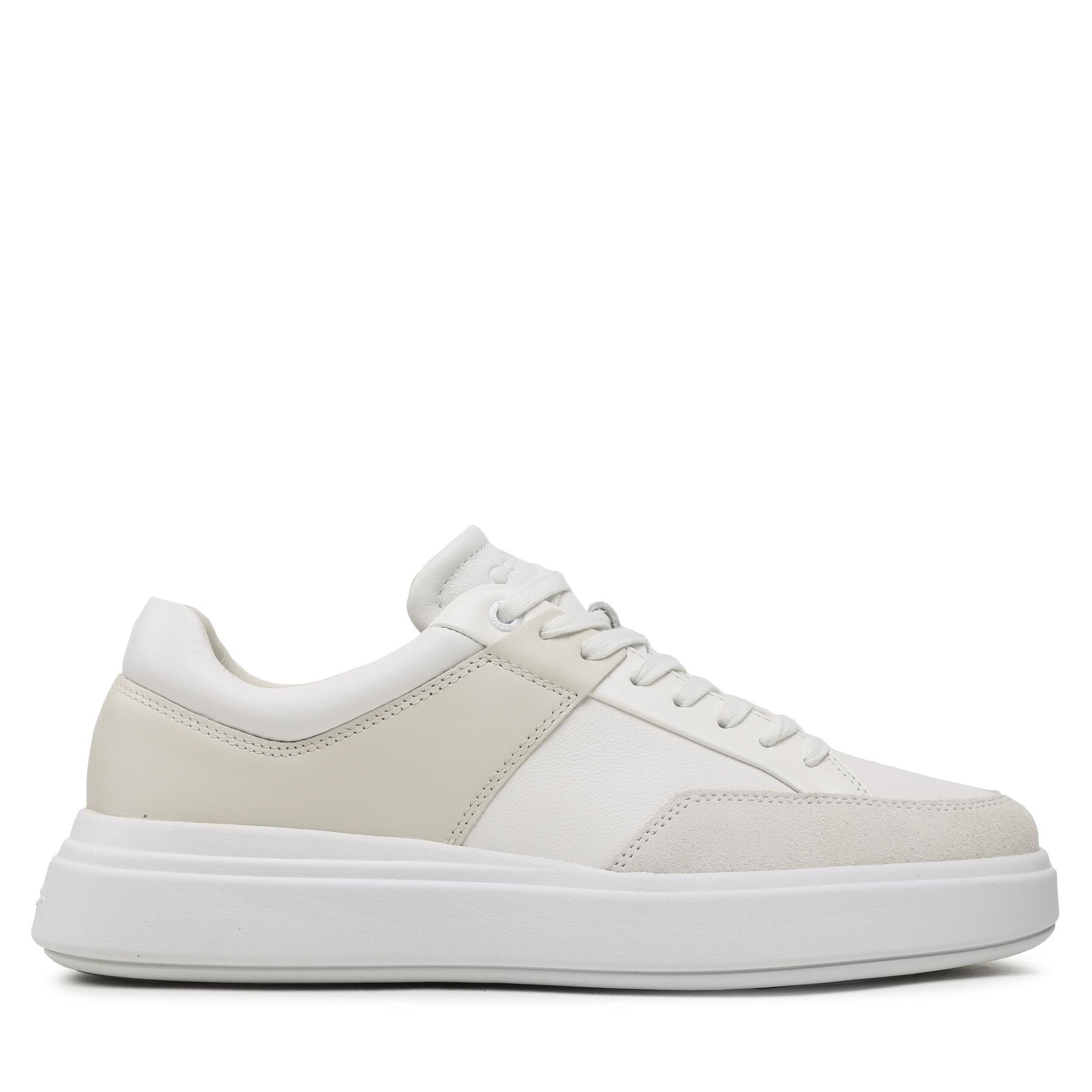 Sneakers Calvin Klein Low Top Lace Up HM0HM01047 Weiß von Calvin Klein