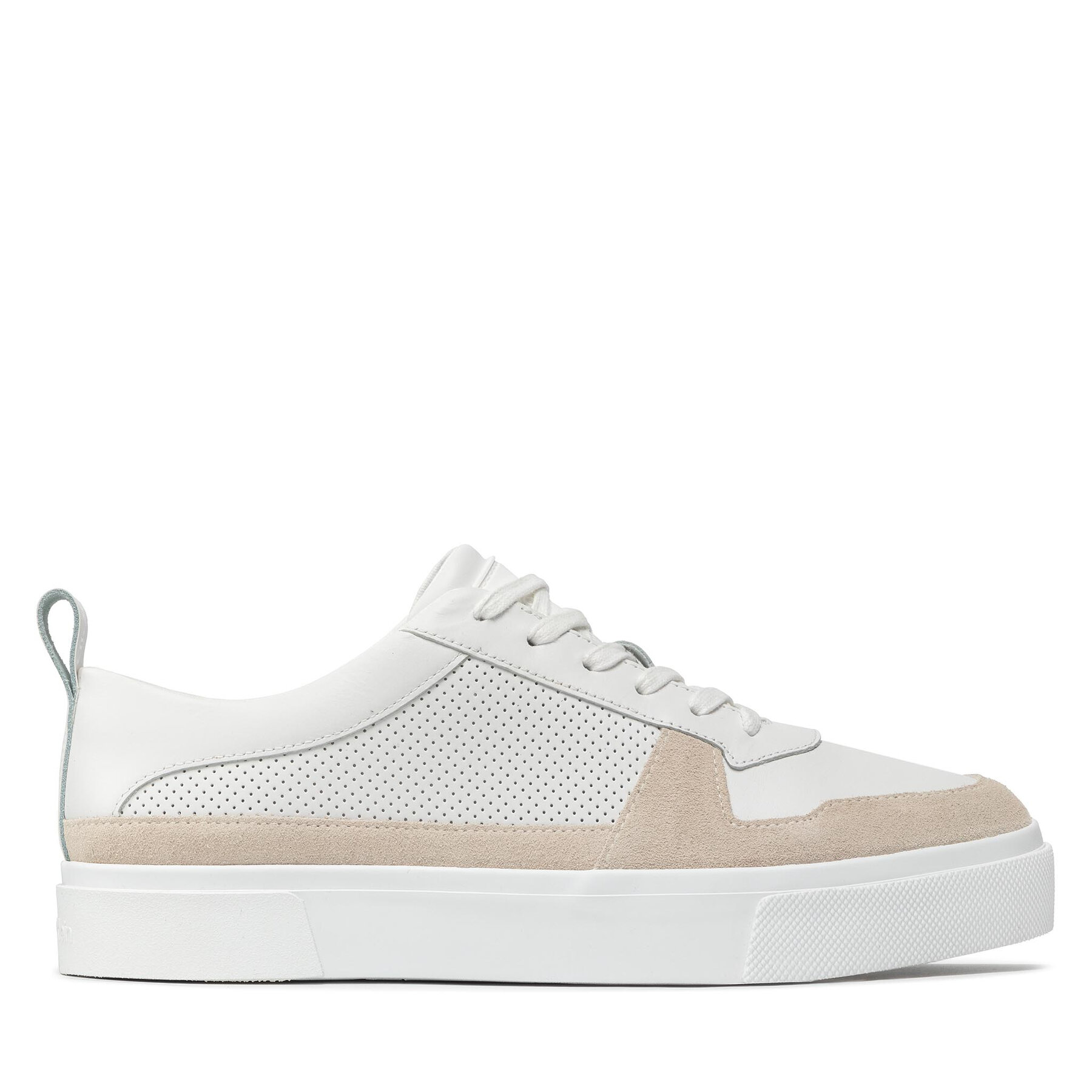 Sneakers Calvin Klein Low Top Lace Up Lth HM0HM00495 Weiß von Calvin Klein