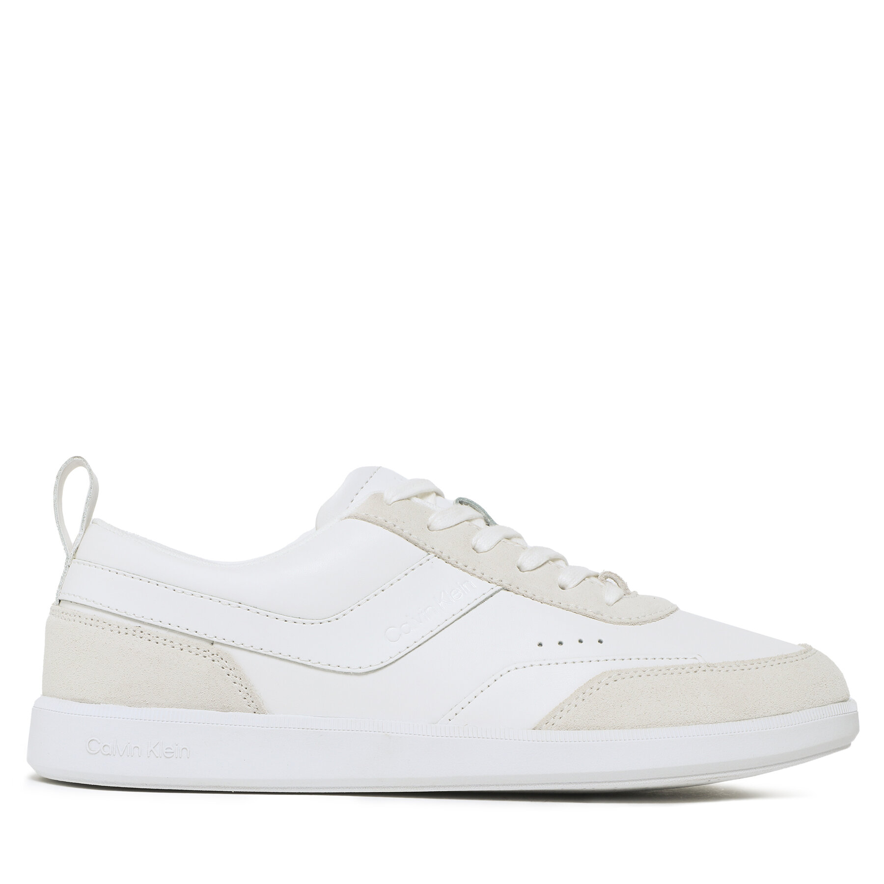 Sneakers Calvin Klein Low Top Lace Up Lth Mix HM0HM00851 Weiß von Calvin Klein