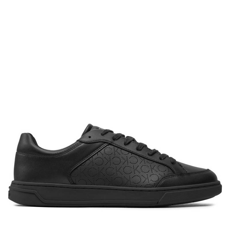 Sneakers Calvin Klein Low Top Lace Up Lth Perf Mono HM0HM01428 Schwarz von Calvin Klein