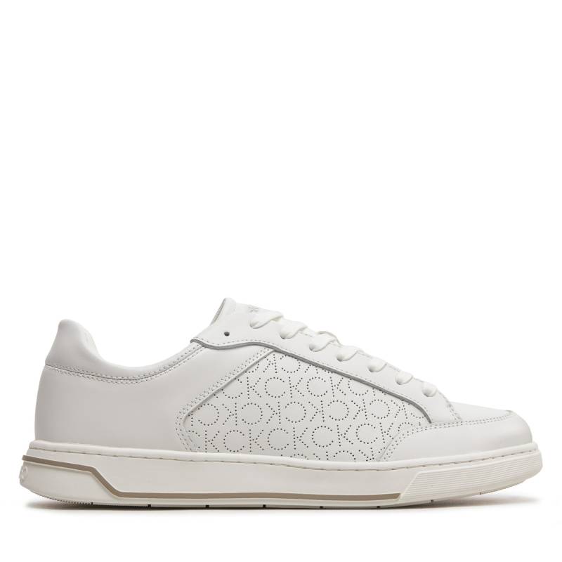 Sneakers Calvin Klein Low Top Lace Up Lth Perf Mono HM0HM01428 Weiß von Calvin Klein