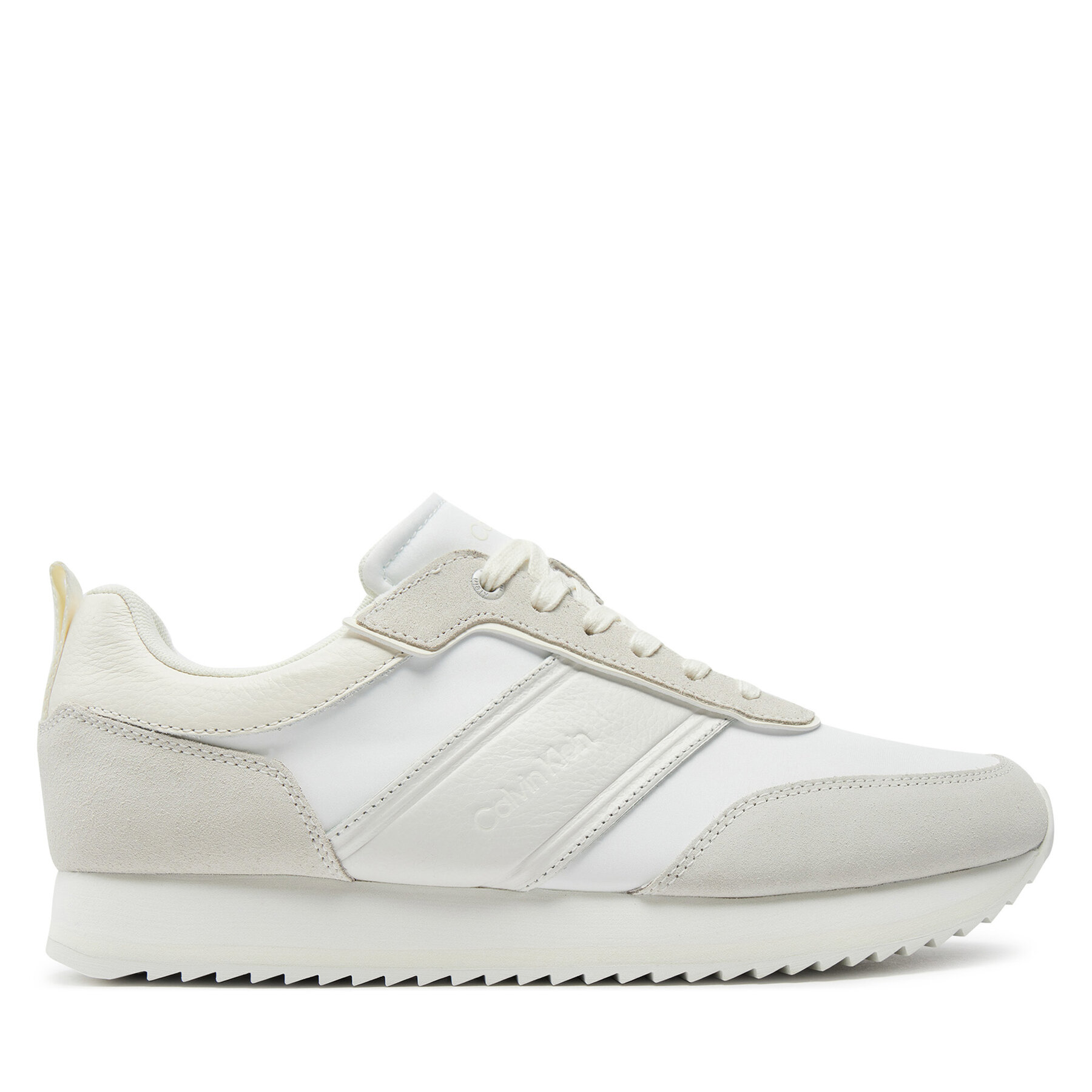 Sneakers Calvin Klein Low Top Lace Up Mix HM0HM01554 Weiß Sneakers Calvin Klein Low Top Lace Up Mix HM0HM01554 Weiß von Calvin Klein