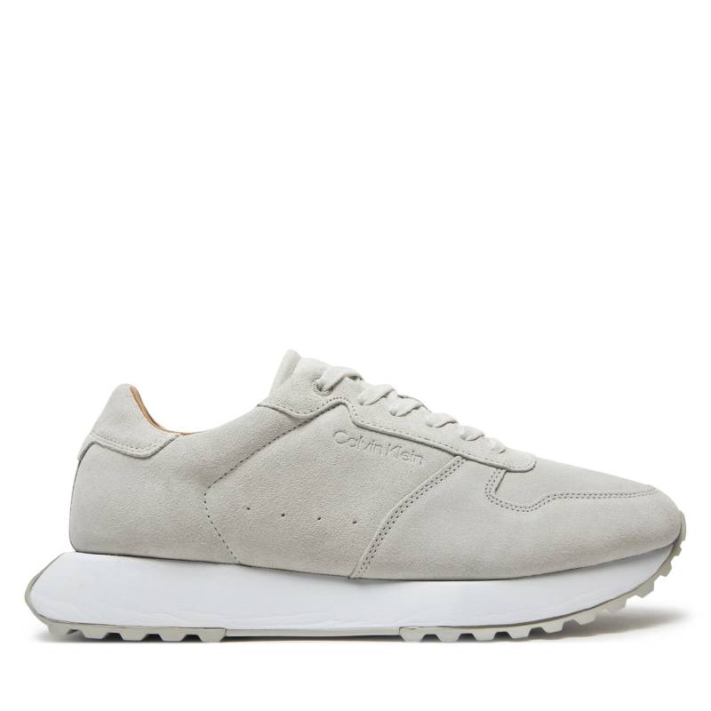 Sneakers Calvin Klein Low Top Lace Up Suede HM0HM01645 Grau von Calvin Klein