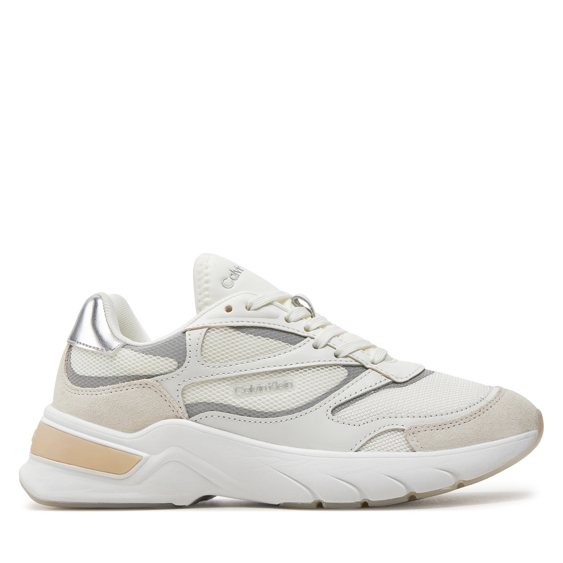 Sneakers Calvin Klein Runner Lace Up Mesh HW0HW02133 Weiß Sneakers Calvin Klein Runner Lace Up Mesh HW0HW02133 Weiß von Calvin Klein
