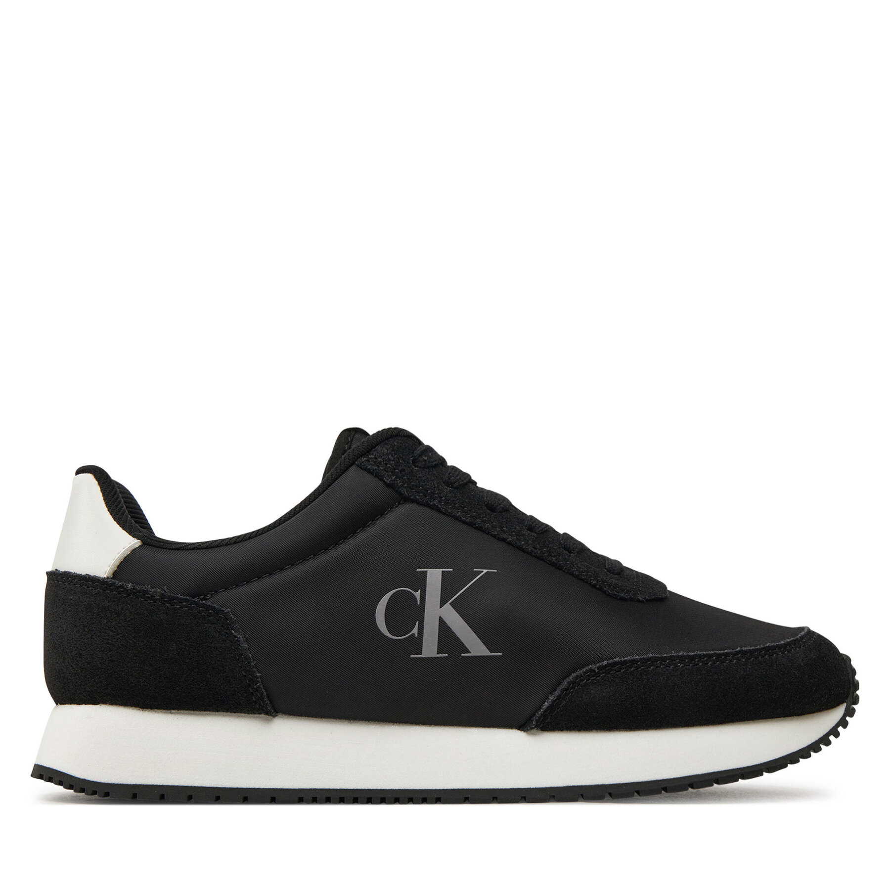 Sneakers Calvin Klein Runner Laceup Low Mg Mix YW0YW01615 Schwarz von Calvin Klein