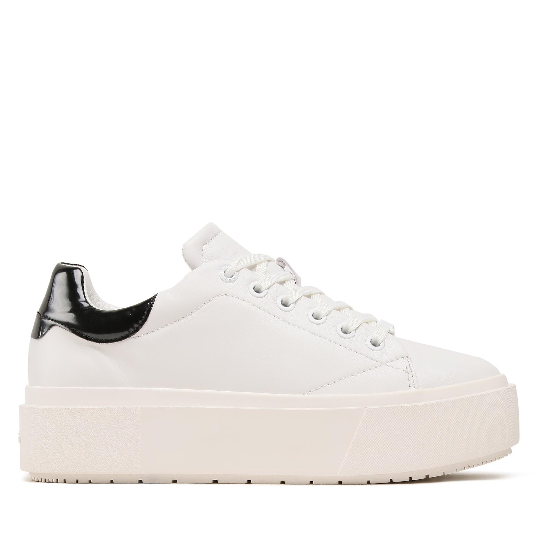 Sneakers Calvin Klein Squared Flatform Cupsole Lace Up HW0HW01775 Weiß von Calvin Klein