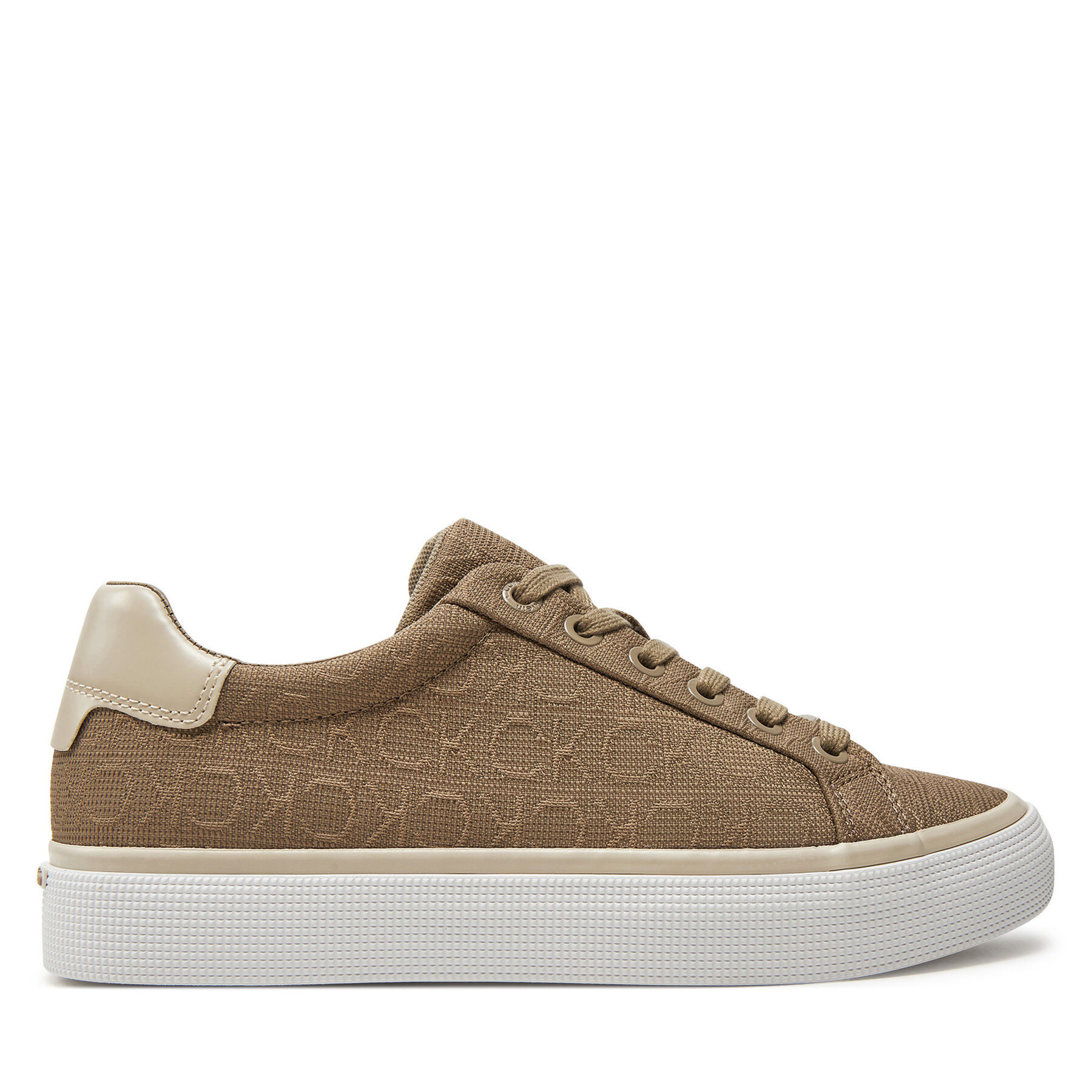 Sneakers Calvin Klein Vulc Lace Up Diam Fox Mono Jacq HW0HW01907 Braun Sneakers Calvin Klein Vulc Lace Up Diam Fox Mono Jacq HW0HW01907 Braun von Calvin Klein
