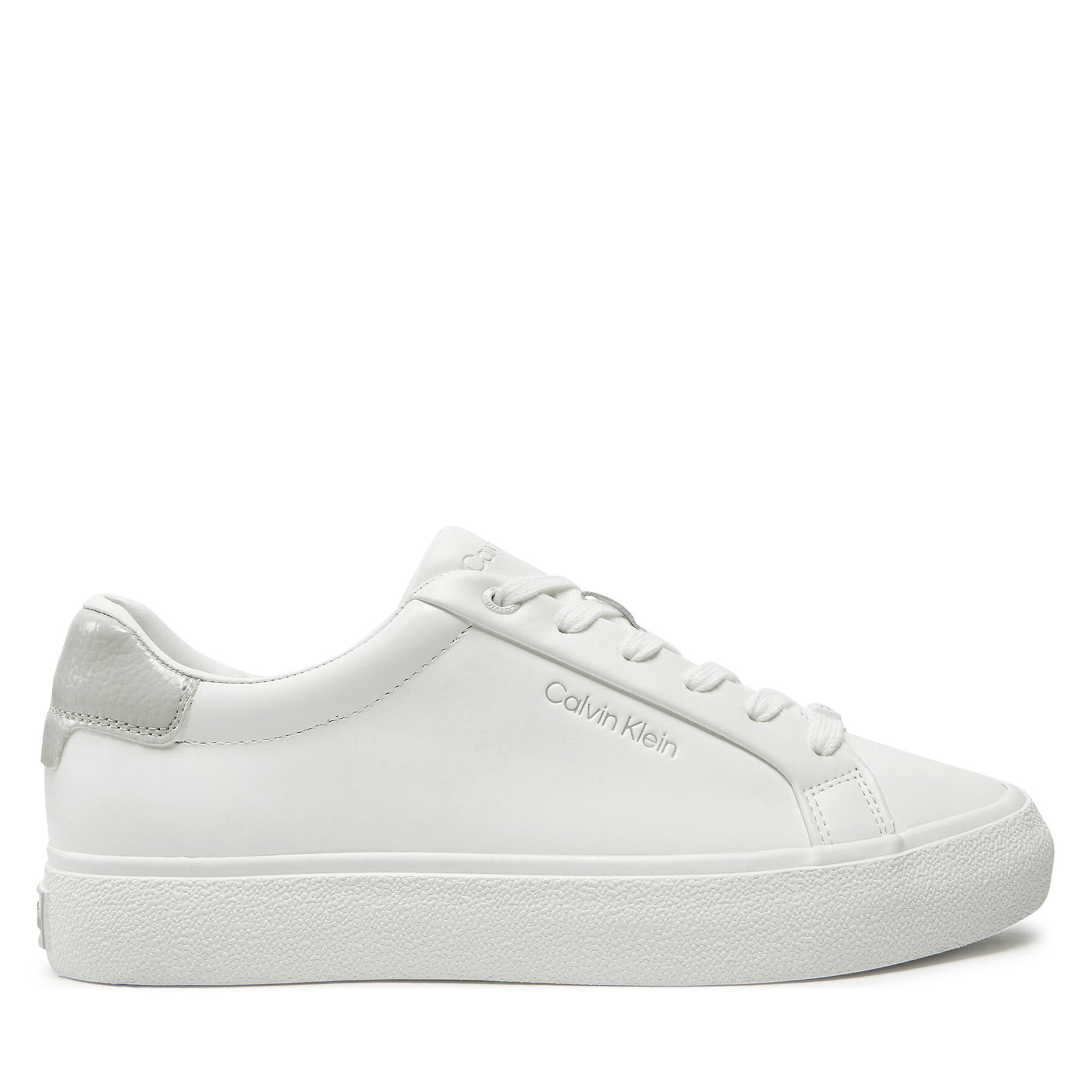 Sneakers Calvin Klein Vulc Lace Up Texture Fox - Lth HW0HW02439 Weiß Sneakers Calvin Klein Vulc Lace Up Texture Fox - Lth HW0HW02439 Weiß von Calvin Klein