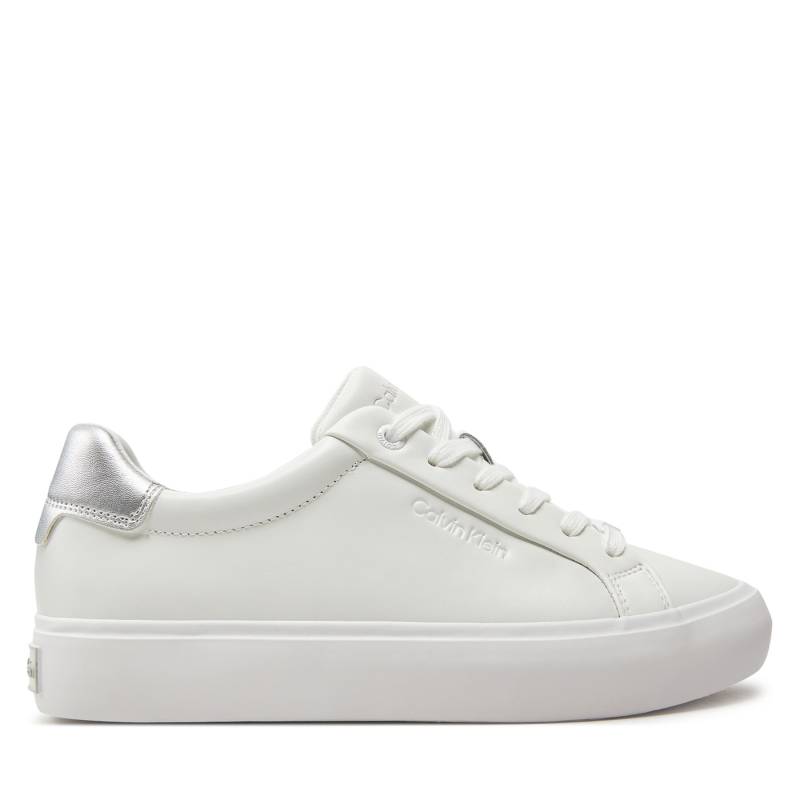 Sneakers Calvin Klein Vulcanized Lace Up Lth HW0HW02134 Weiß von Calvin Klein