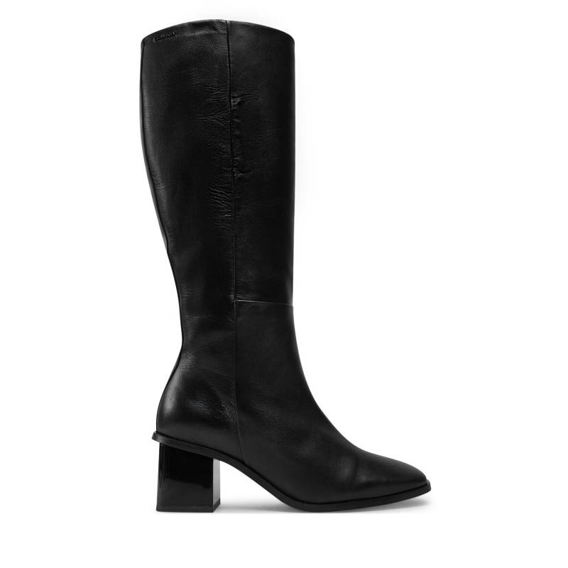 Stiefel Calvin Klein Heel Knee Boot 50 W/Ml Lth HW0HW02321 Schwarz von Calvin Klein