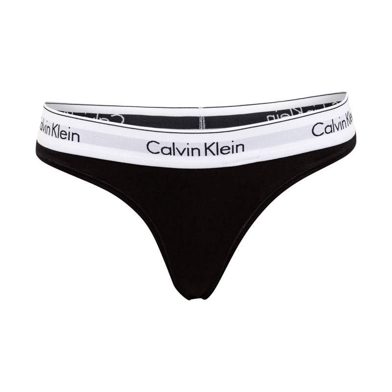 Calvin Klein - String, für Damen, Black, Größe L von Calvin Klein