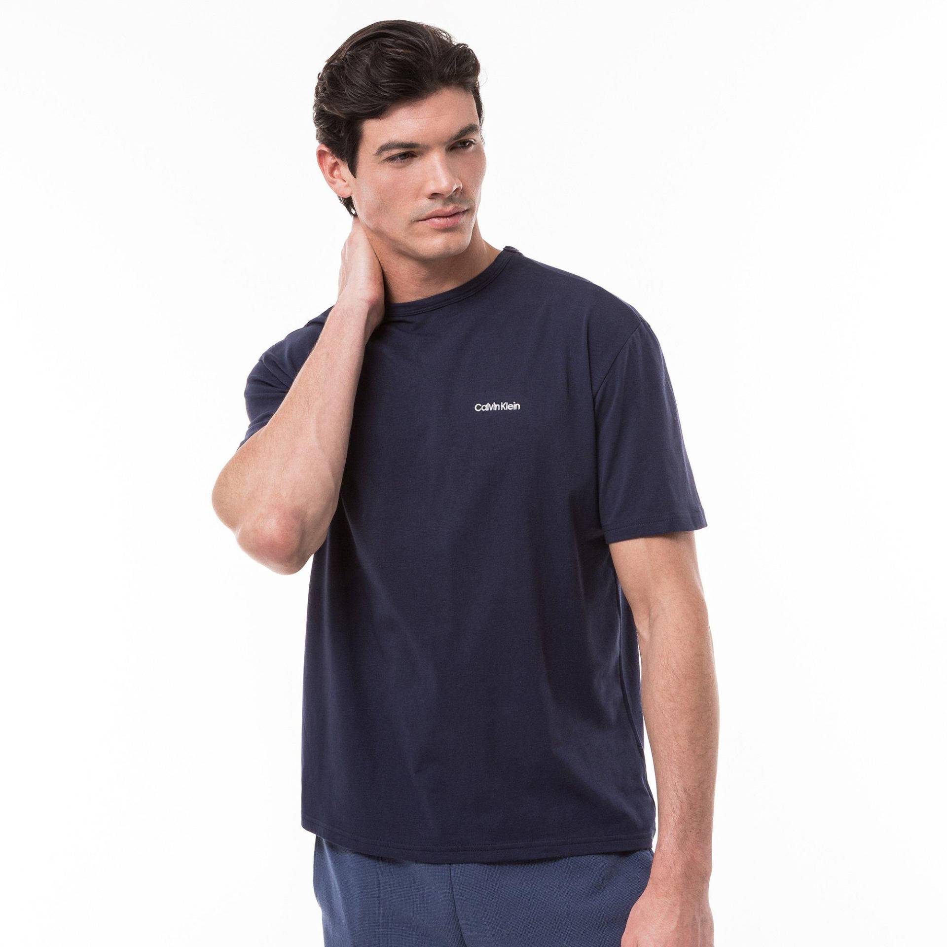 T-shirt Herren Blau M von Calvin Klein