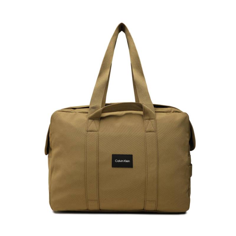 Tasche Calvin Klein Connect Casual Weekender K50K510758 Khakifarben von Calvin Klein