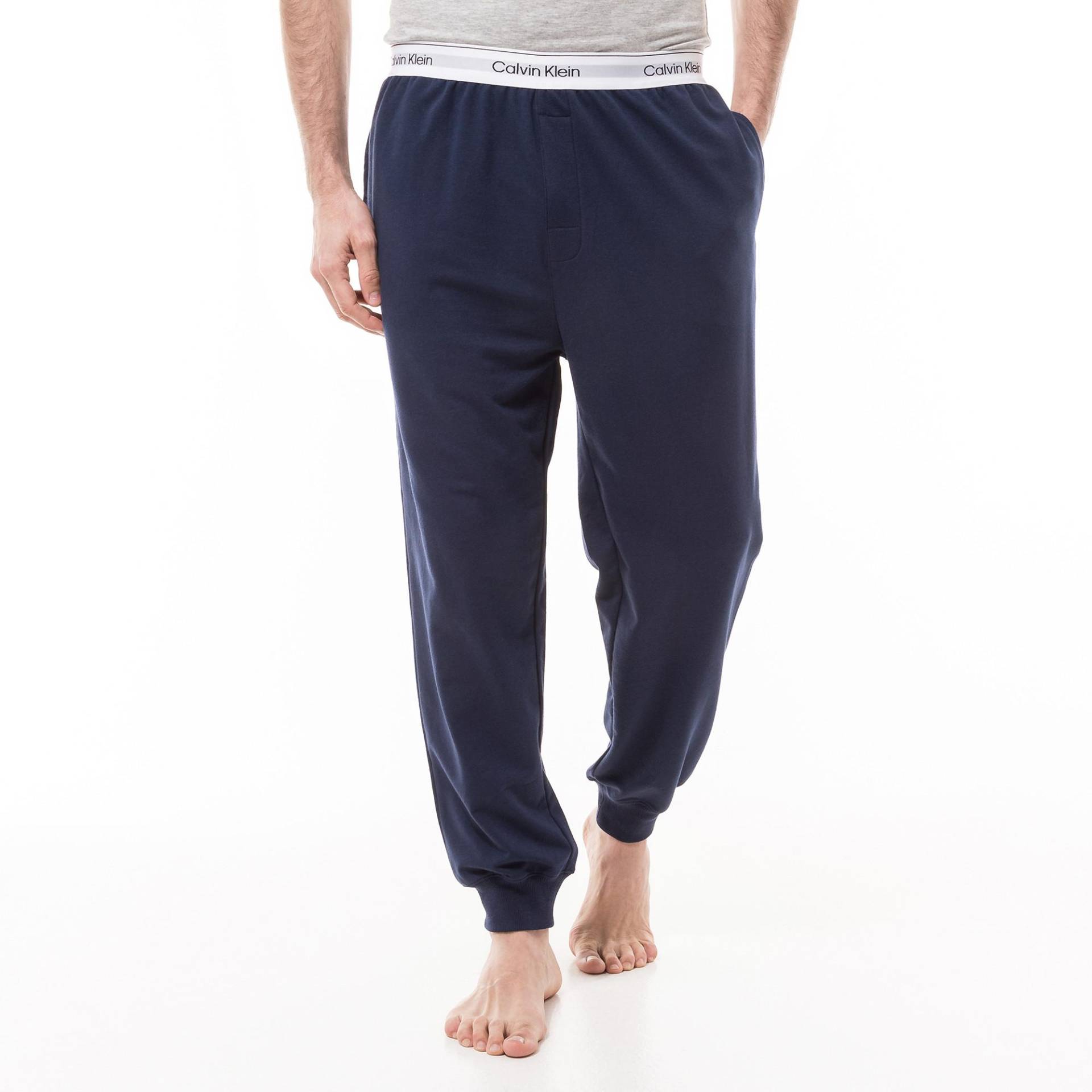 Trainerhose Herren Blau L von Calvin Klein