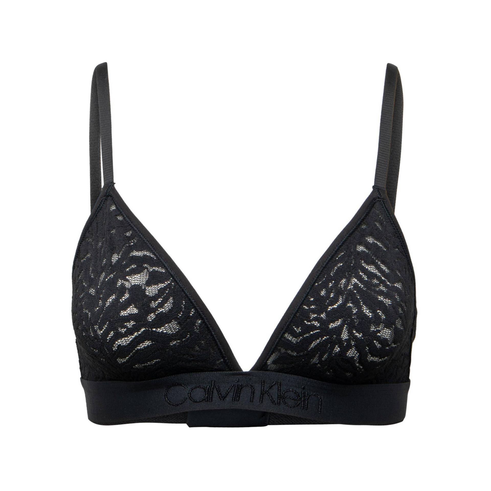 Triangle-bh, Unwattiert Damen Black L von Calvin Klein