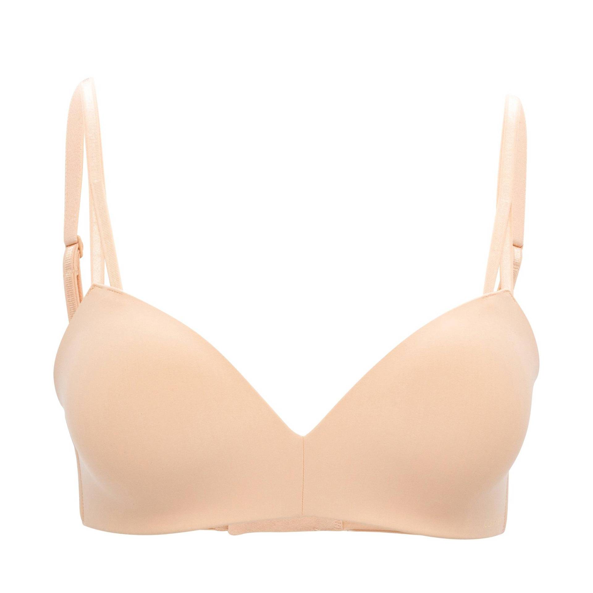 Triangle-bh, Wattiert Damen Ecru B/80 von Calvin Klein