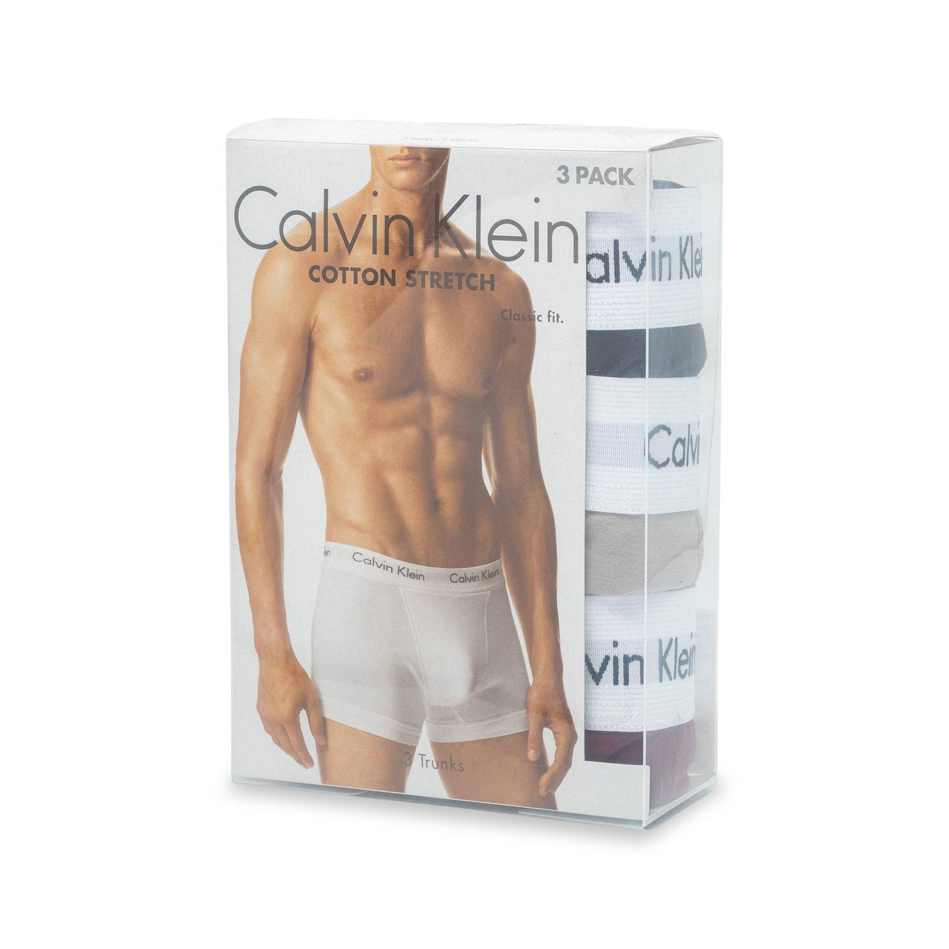 Triopack, Pantys Herren Grau  M von Calvin Klein