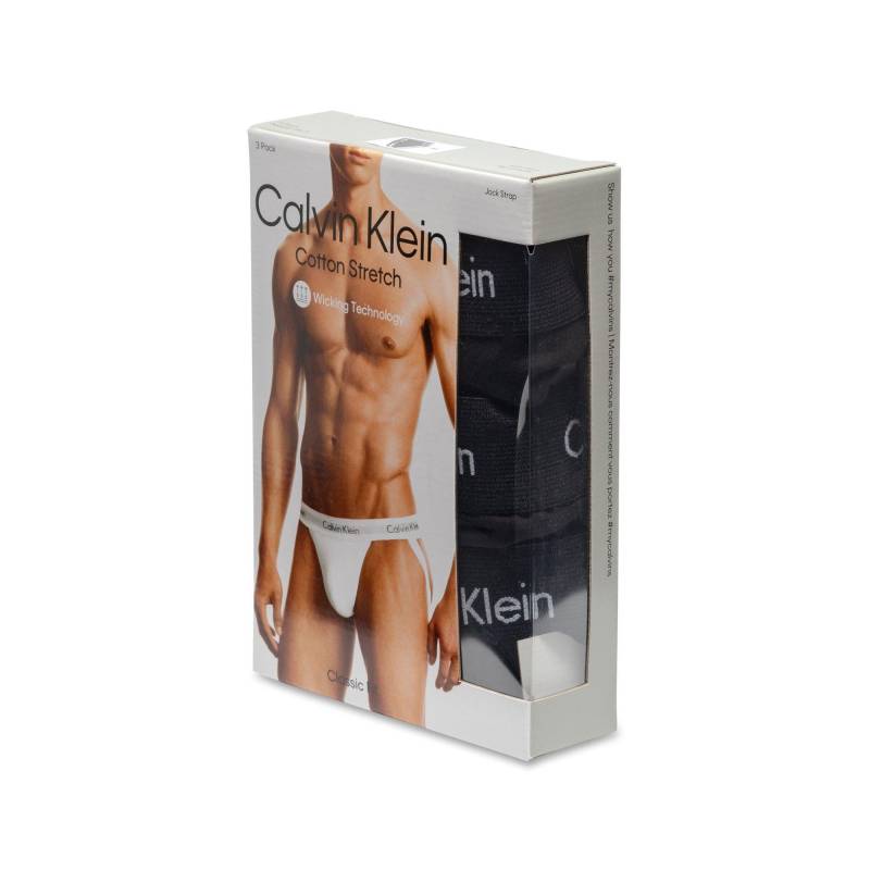 Triopack, Slips Herren Black S von Calvin Klein