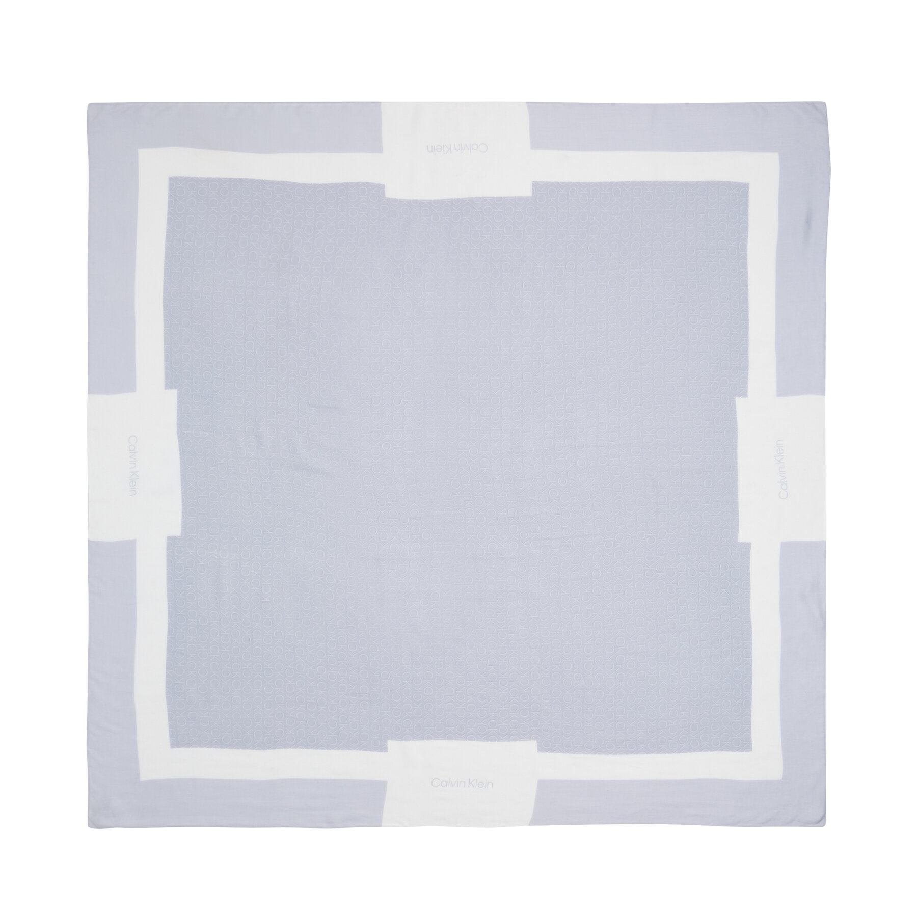 Tuch Calvin Klein Geo Minimal Scarf 130X130 K60K610227 Blau von Calvin Klein