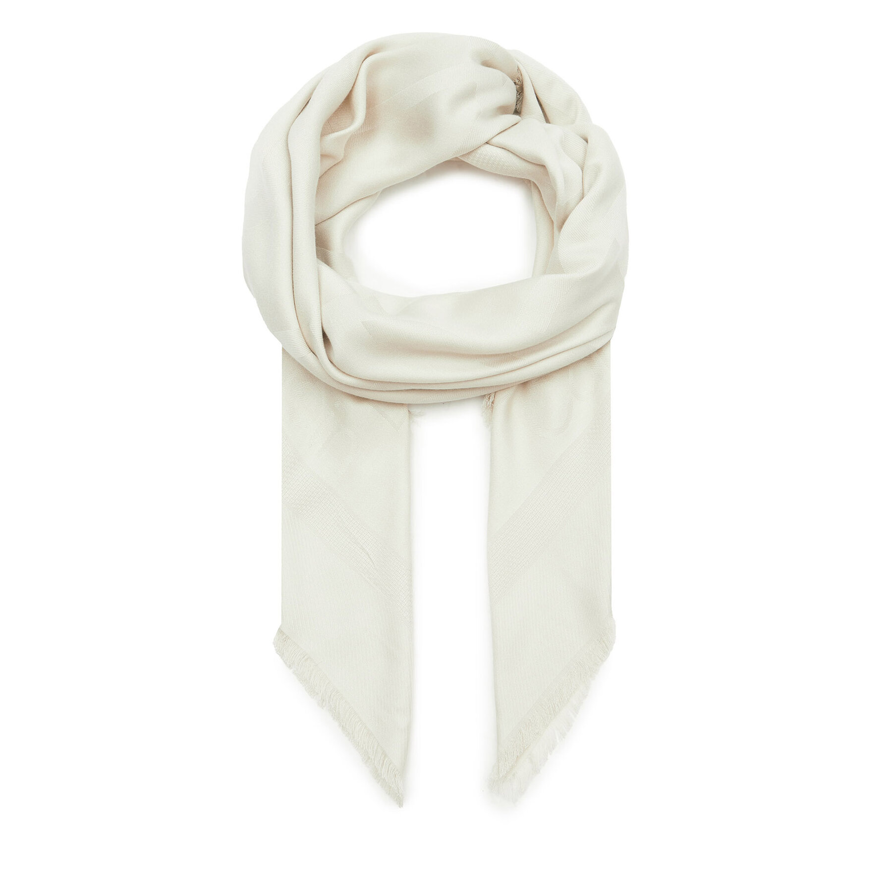 Tuch Calvin Klein Large Monogram Jacquard Scarf K60K611740 Grau von Calvin Klein