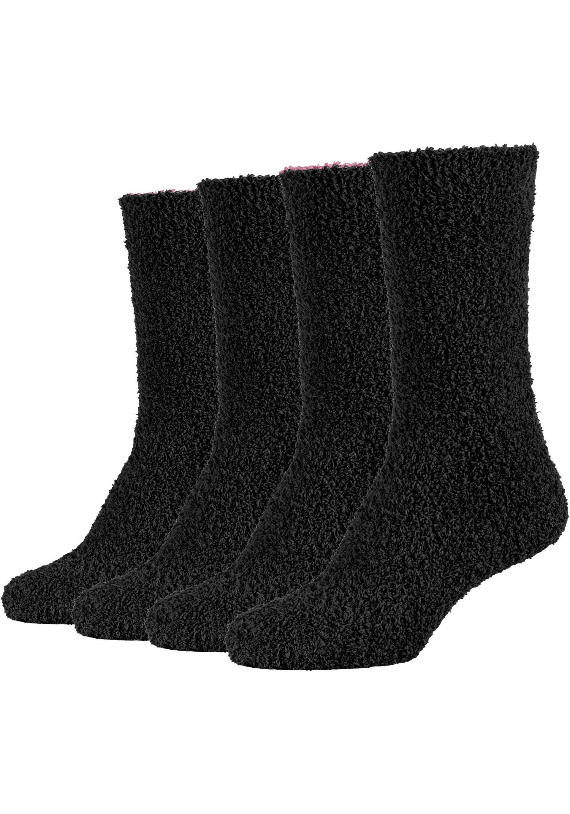 Camano Kuschelsocken »warm & cozy«, (4er Pack), bequem, weich, soft, kein Einschneiden, winter warm cozy von Camano