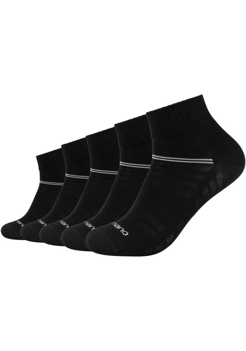 Camano Kurzsocken »mesh ventilation«, (10er Pack), mit harmonischer Farbverlauf-Optik von Camano