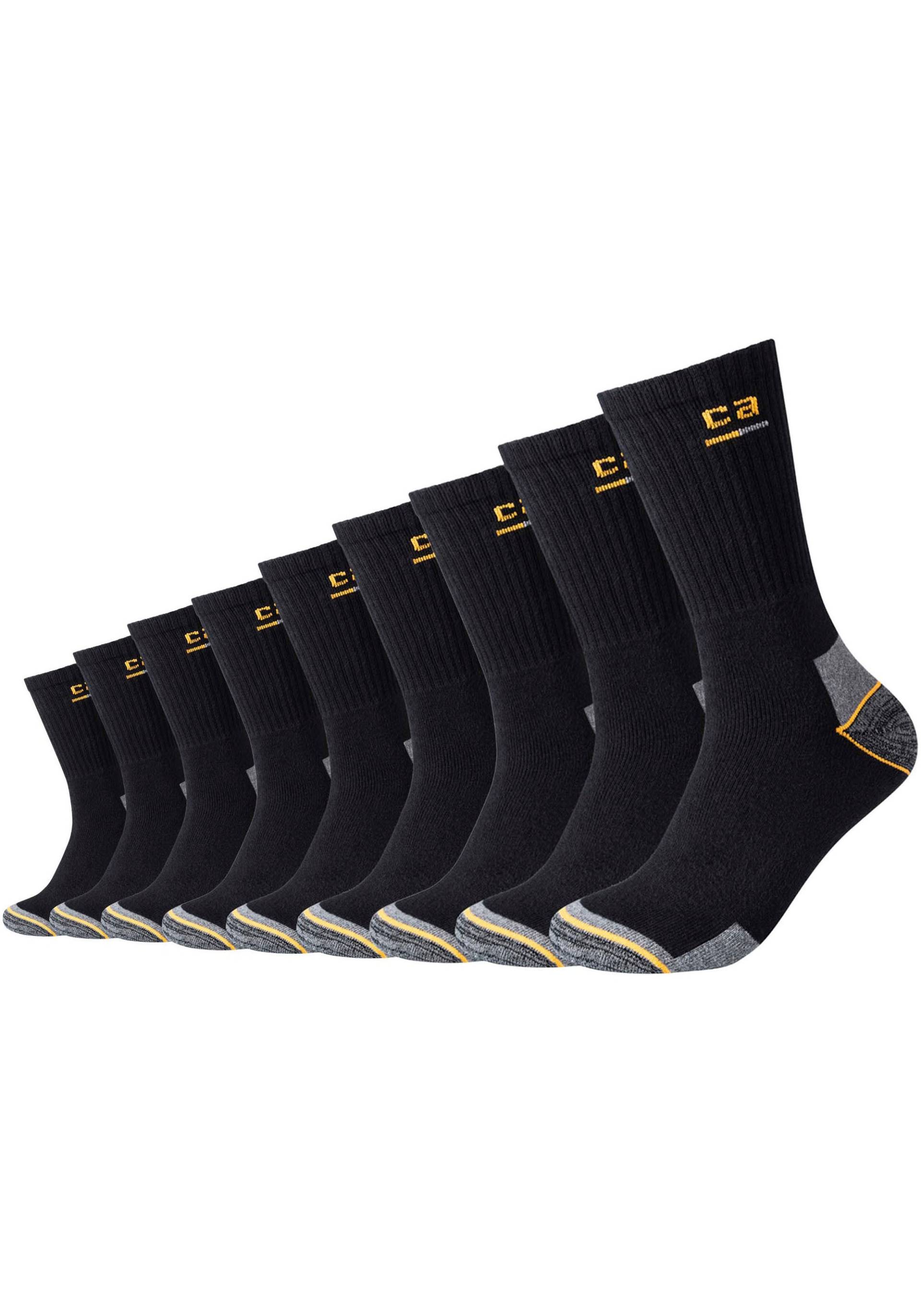 Camano Langsocken, (Packung, 9 Paar) von Camano