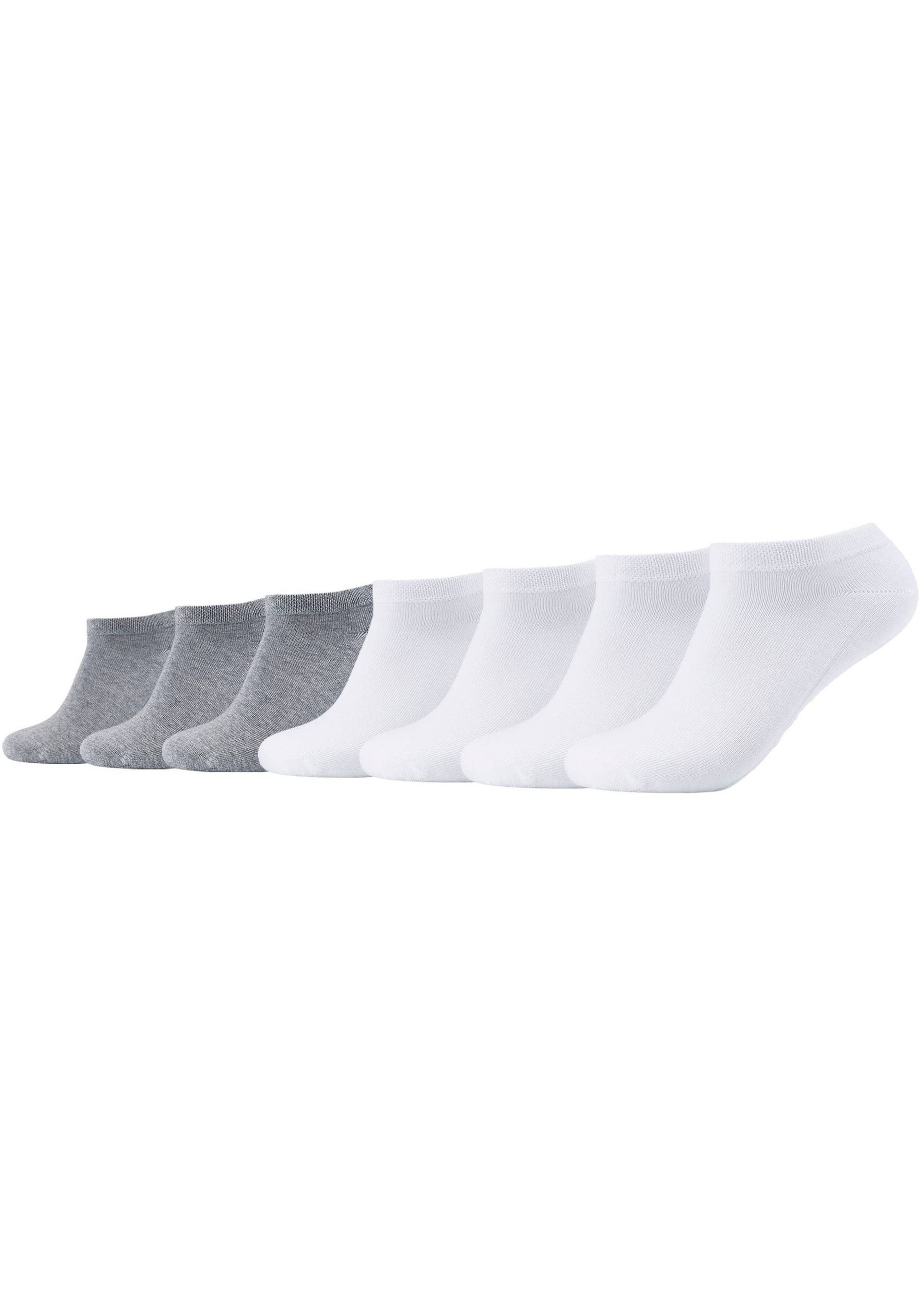 Camano Sneakersocken, (7er Pack), mit weichem Komfortbund ohne drückende Nähte von Camano