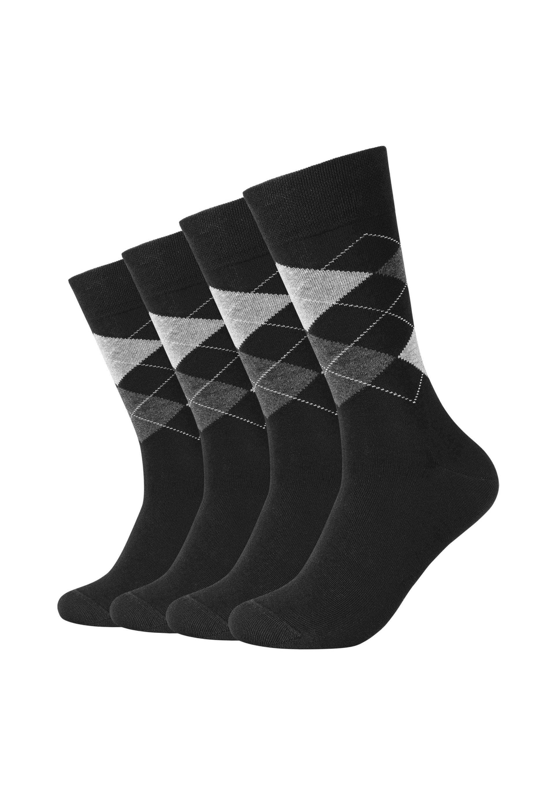 Camano Socken, (4er Pack), mit Komfortbund von Camano