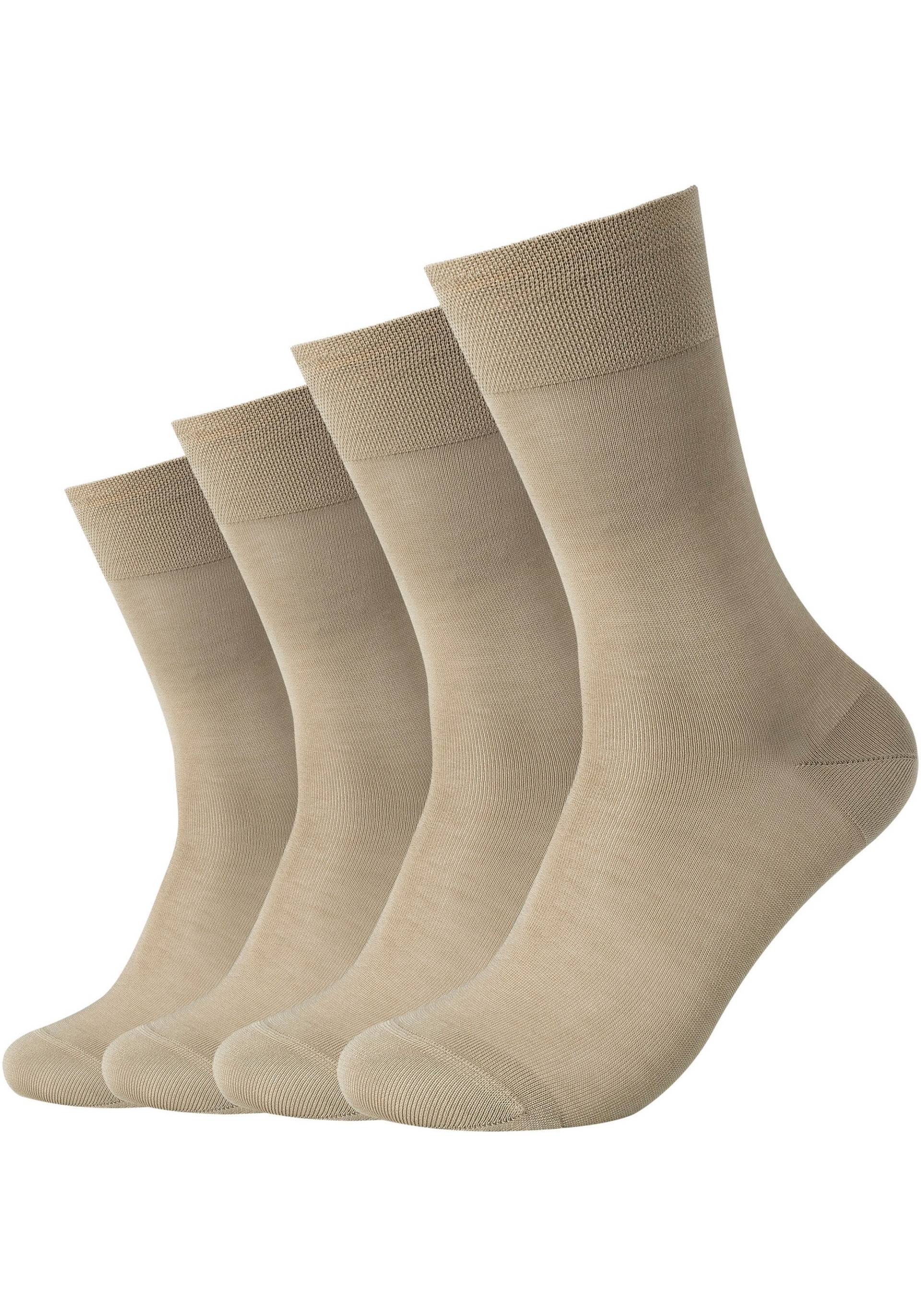 Camano Socken »ca-soft«, (4er Pack), mit hoher Verarbeitungsqualität von Camano