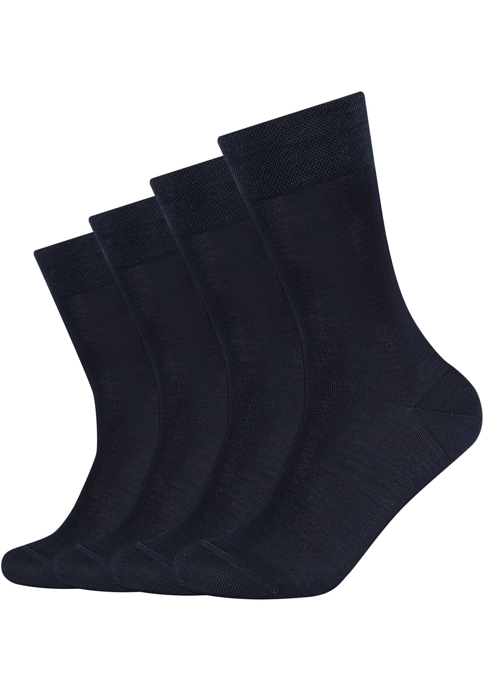 Camano Socken »ca-soft«, (4er Pack), mit hoher Verarbeitungsqualität von Camano