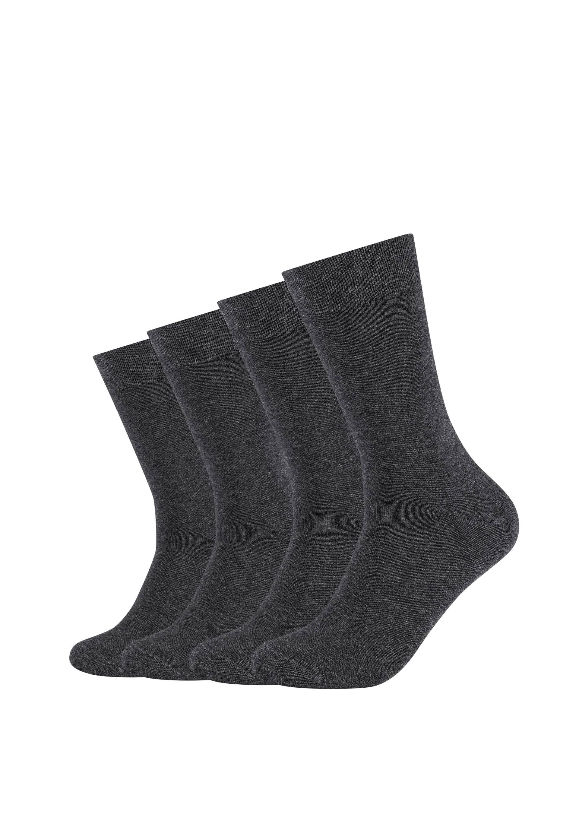 Camano Socken, (Packung, 4er-Pack), mit atmungsaktiver Baumwolle von Camano