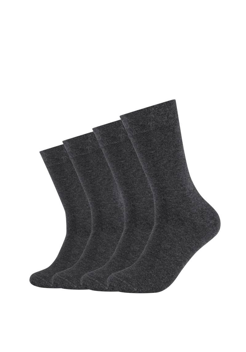 Camano Socken, (4er Pack), mit atmungsaktiver Baumwolle von Camano