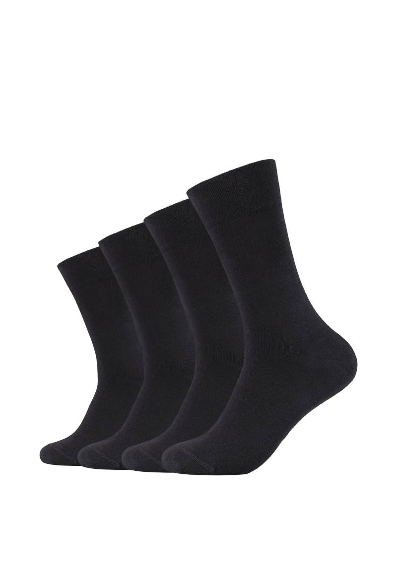 Camano Socken, (4er Pack), verstärkter Fersen- und Zehenbereich von Camano