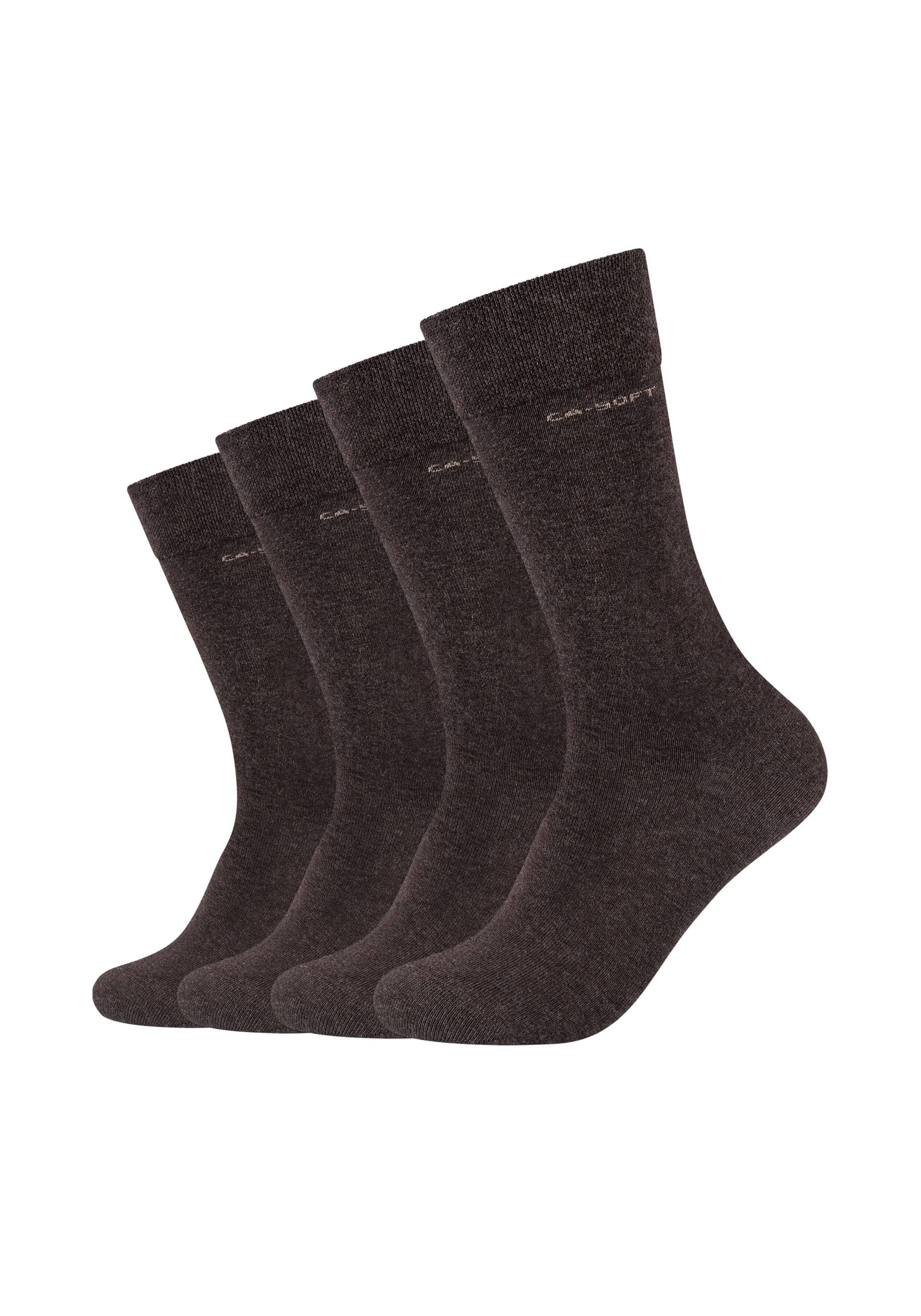 Camano Socken, (Packung, 4er-Pack), mit verstärktem Fersen- und Zehenbereich von Camano